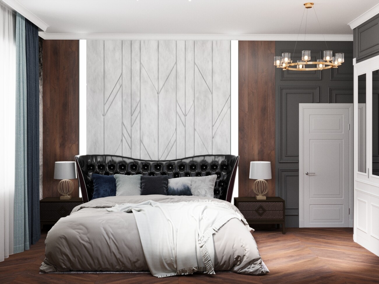 Sypialnia Modern Royal