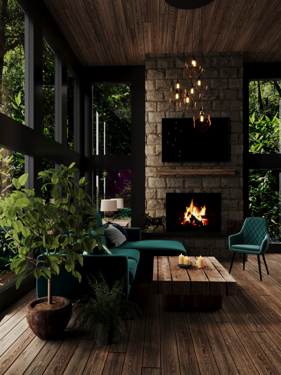 Salon Forest Retreat